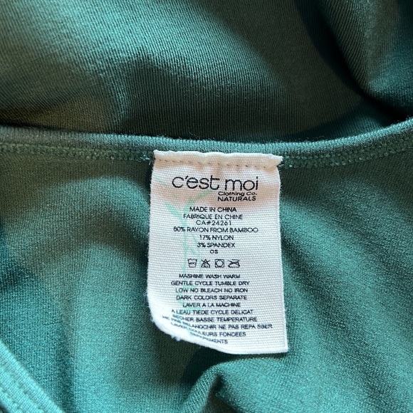 C’est Moi bamboo tank top - Picture 3 of 3